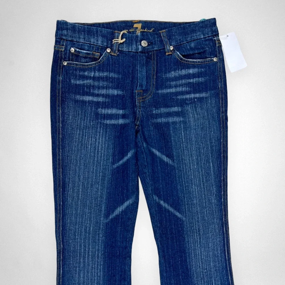 NWT 7 FOR‎ ALL MANKIND 27 Wide Leg Jeans